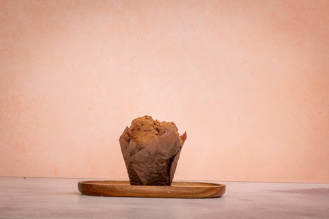 Muffin de Cacao Gluten Free de Casa Hindie Panadería en Mazatlán